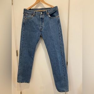 Mens Levi’s 501 Jeans, 34x32